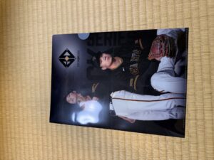 読売ジャイアンツ　クリアファイル　坂本勇人×田中将大